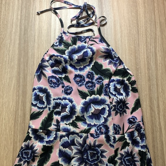 Show Me Your MuMu Julianna Floral Backless Cropped Jumpsuit - Picture 3 of 11